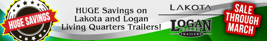 HUGE Savings through March at Bishop's Trailer Sales